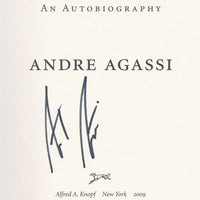 Andre Agassi OPEN Signed Hardcover Book