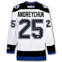 Dave Andreychuk Tampa Bay Lightning 2004 Stanley Cup CCM Autographed Jersey