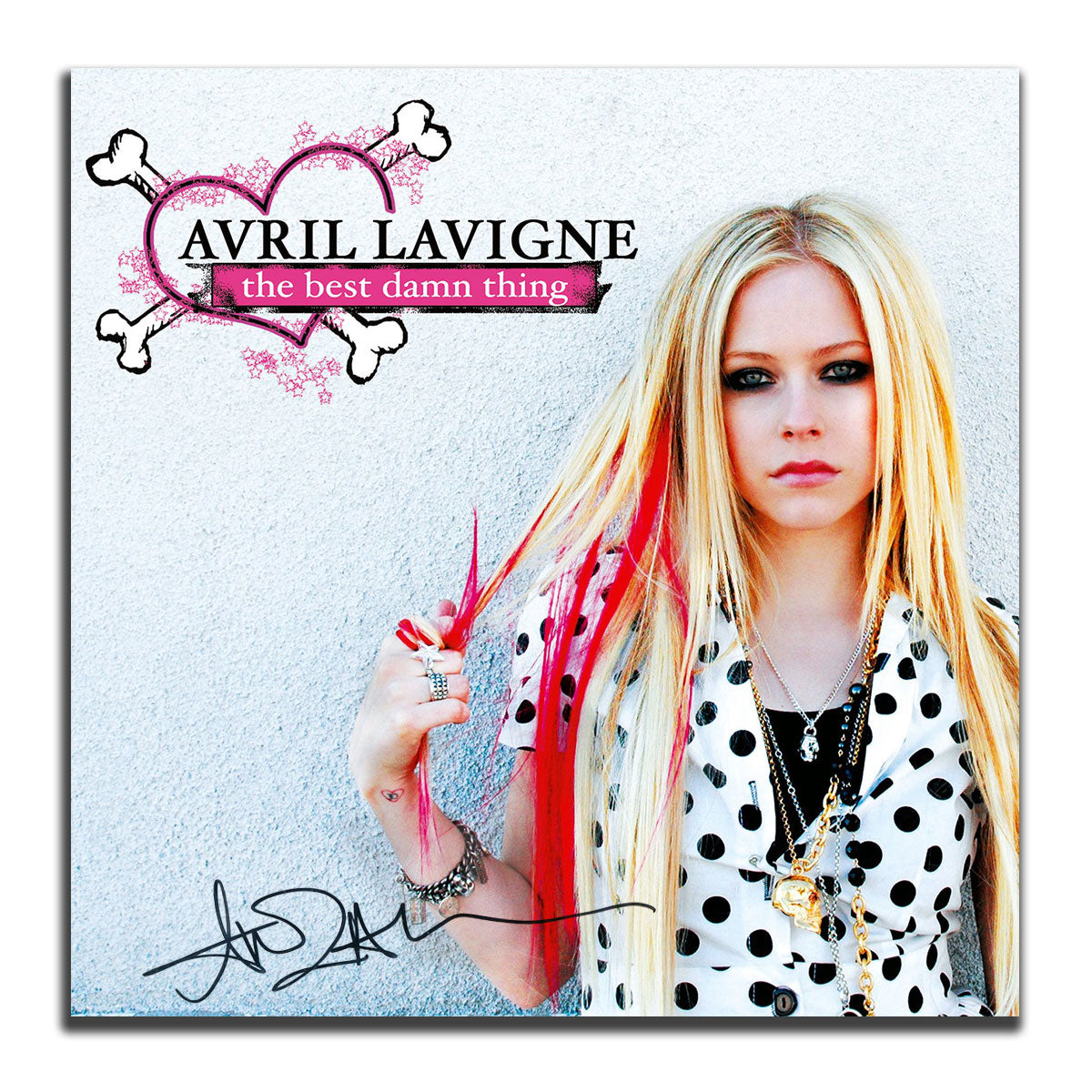 Avril Lavigne Signed THE BEST DAMN THING Autographed Vinyl Album LP