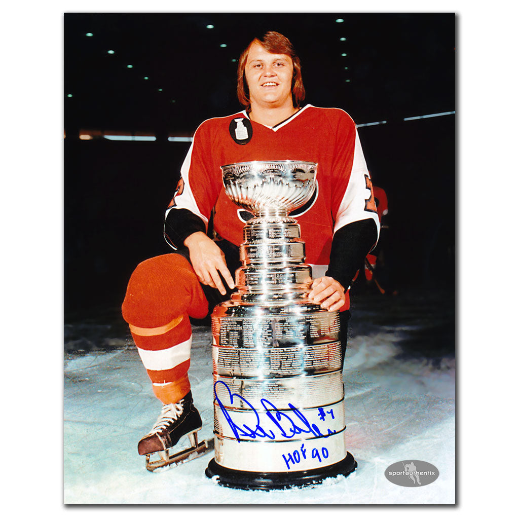 Bill Barber Philadelphia Flyers Stanley Cup Autographed 8x10