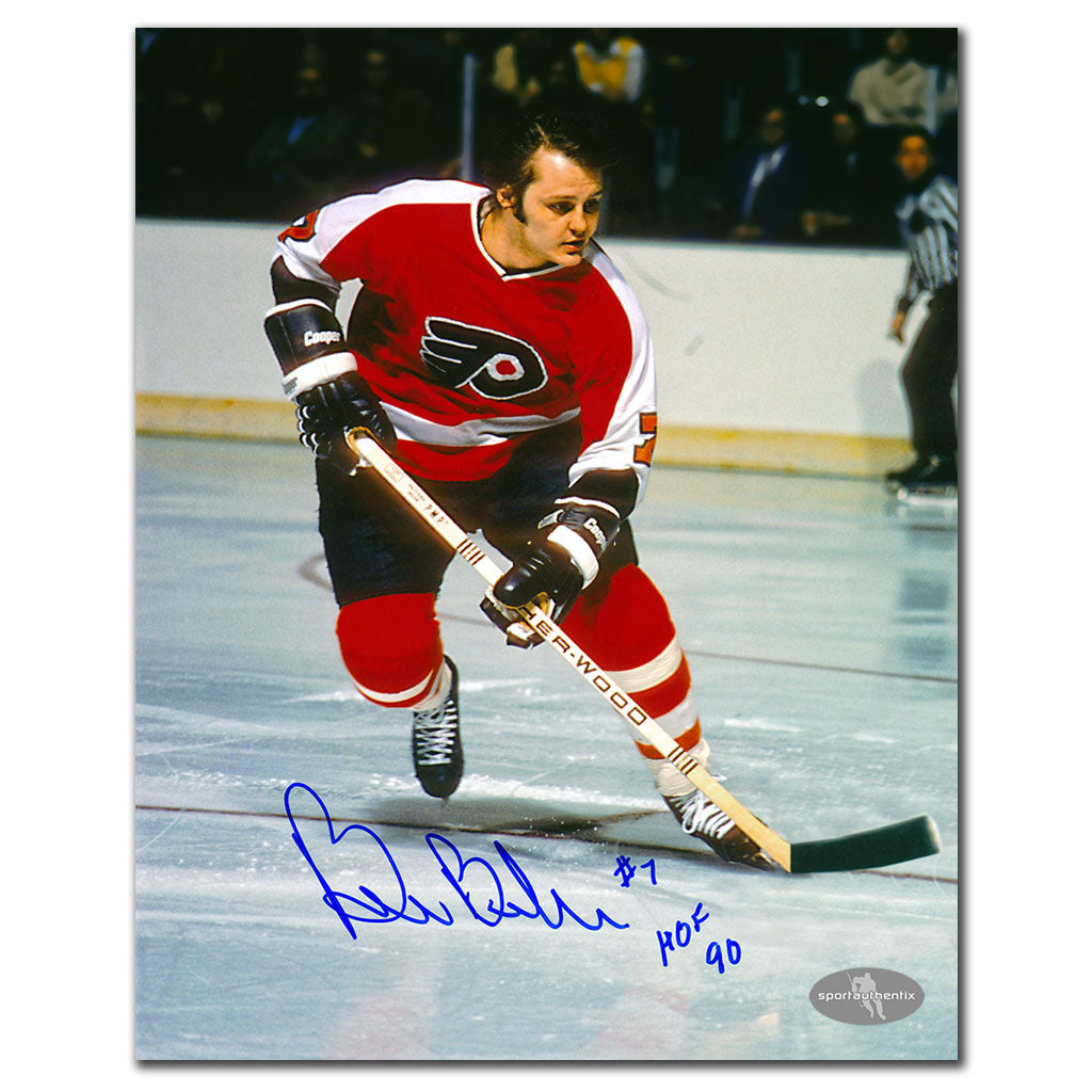 Bill Barber Philadelphia Flyers RUSH Autographed 8x10