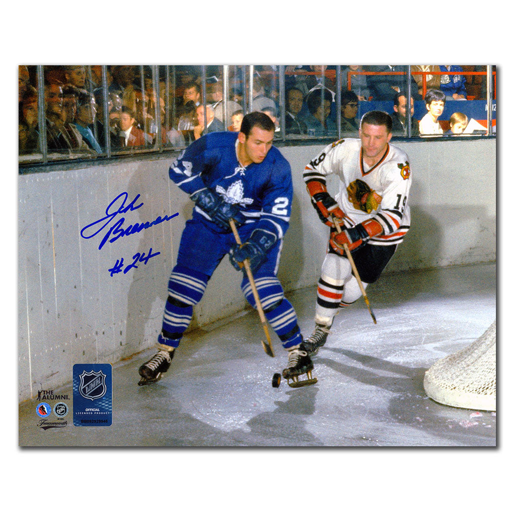 John Brenneman Toronto Maple Leafs Autographed 8x10