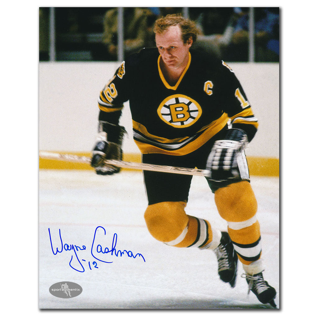 Wayne Cashman Boston Bruins RUSH Autographed 8x10