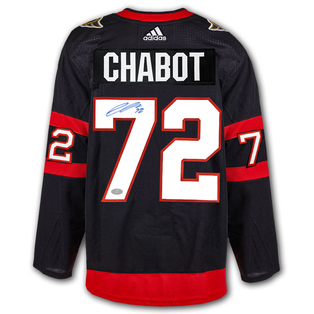 Thomas Chabot Ottawa Senators Adidas Pro Autographed Jersey