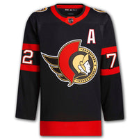 Thomas Chabot Ottawa Senators Adidas Pro Autographed Jersey