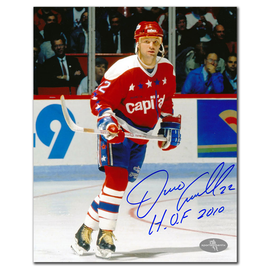 Dino Ciccarelli Washington Capitals HOF Autographed 8x10