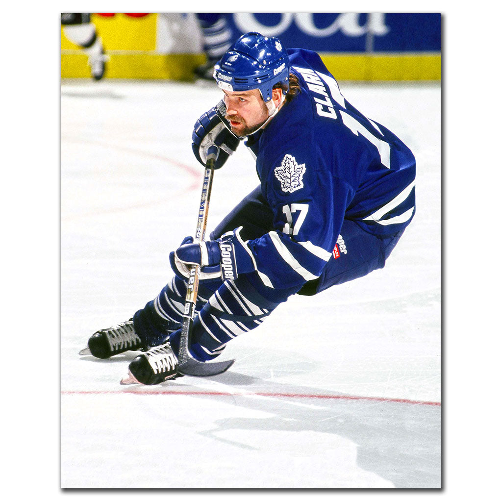 Wendel Clark Pre-Order Toronto Maple Leafs Autographed 8x10 (3)