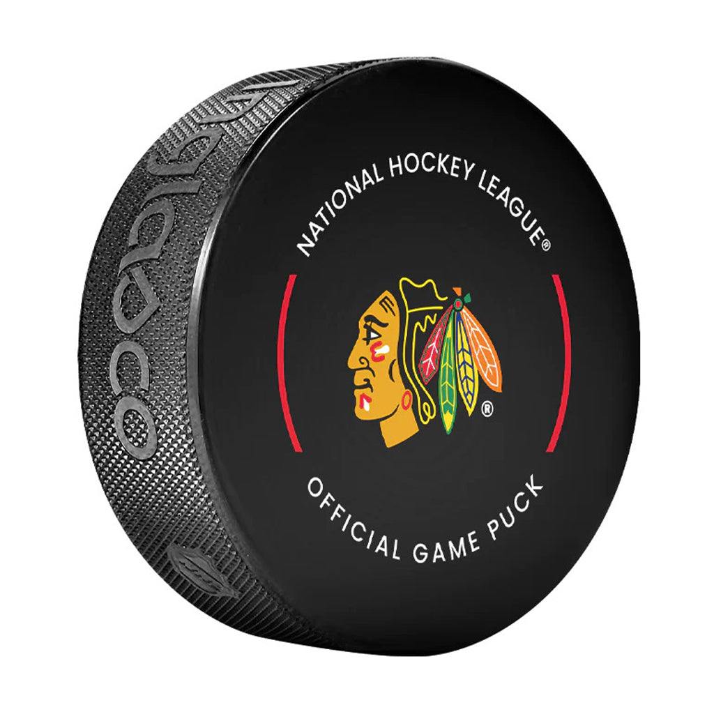 Wendel Clark Pre-Order Chicago Blackhawks Autographed Official Game Puck