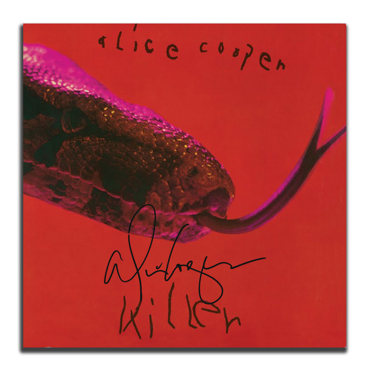 Alice Cooper Signed KILLER Autographed Vinyl Album LP