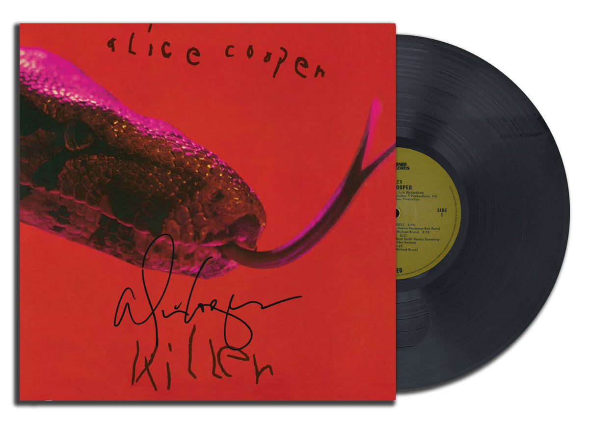 Alice Cooper Signed KILLER Autographed Vinyl Album LP