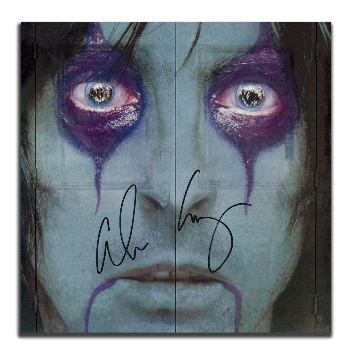 Alice Cooper Signed FROM THE INSIDE Autographed Smoke Green Vinyl Album LP