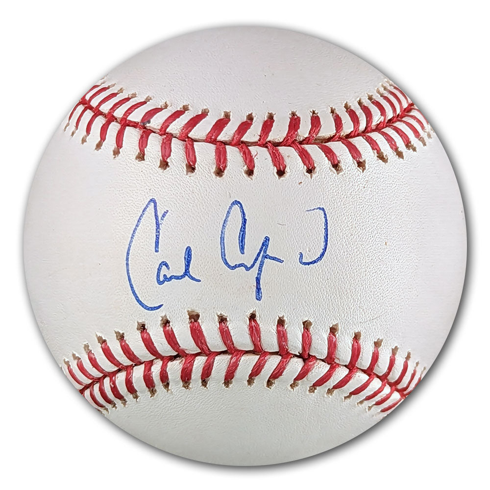 Carl Crawford Autographed MLB Official Major League Baseball