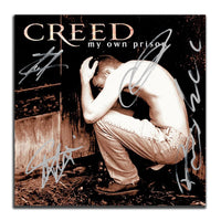 Creed Band Signed MY OWN PRISON Autographed Vinyl Album LP JSA COA