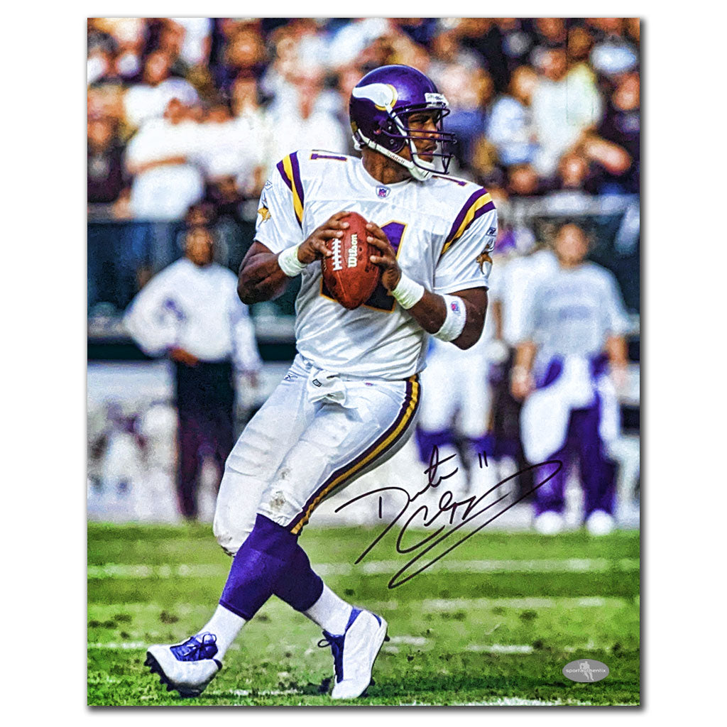 Duante Culpepper Minnesota Vikings dédicacé 16x20