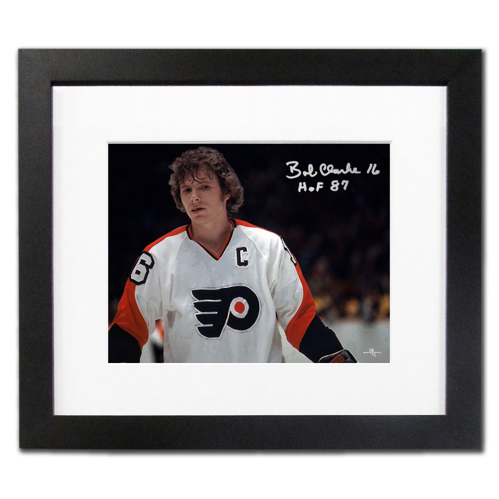 Bobby Clarke Philadelphia Flyers Autographed 22X19 Frame