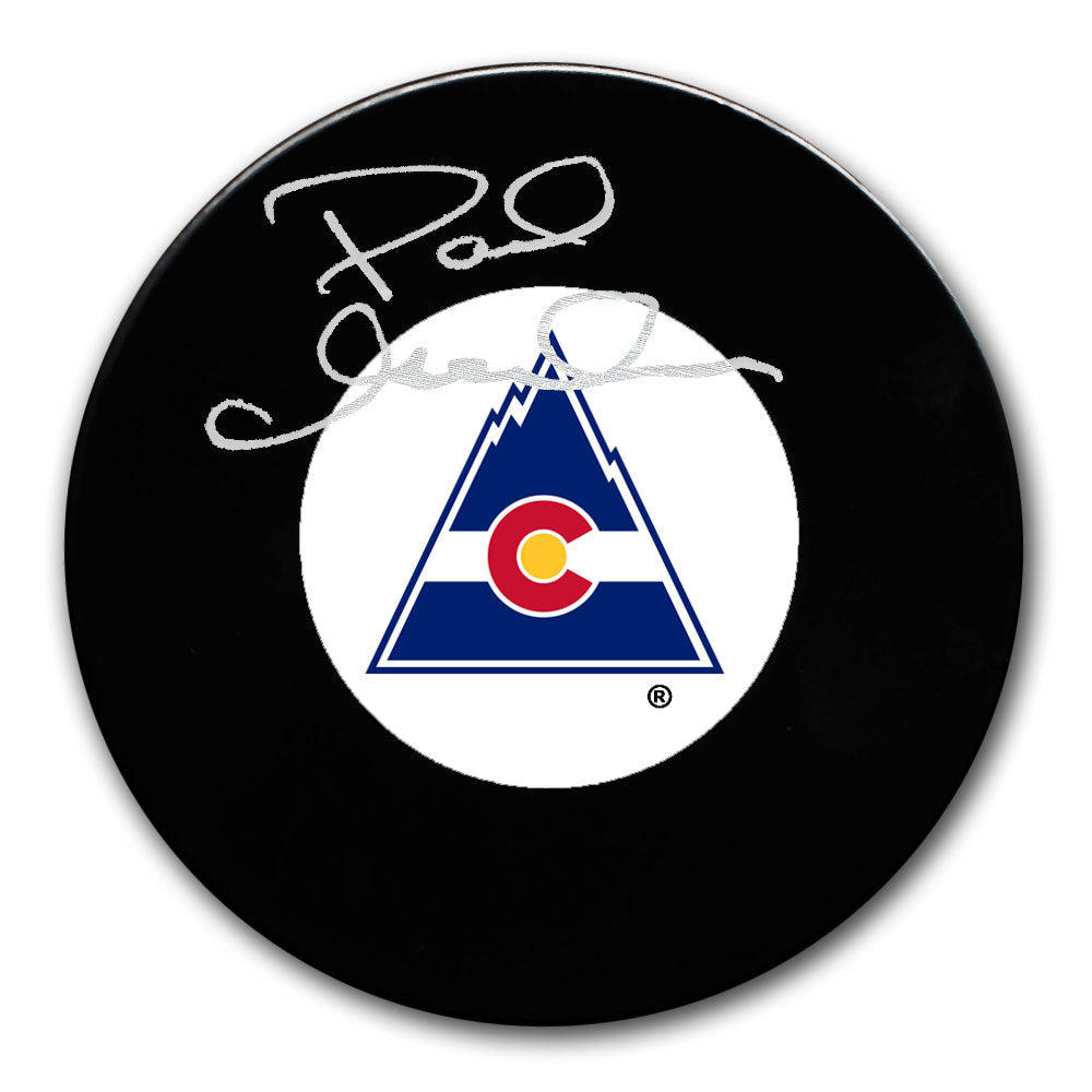 Paul Gardner Colorado Rockies Autographed Puck