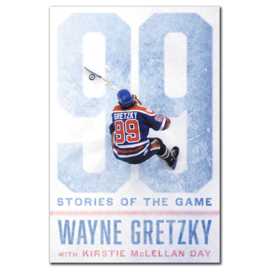 Wayne Gretzky 99 STORIES OF THE GAME Signed Hardcover Book