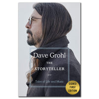 David Grohl THE STORYTELLER Signed First Edition Hardcover Book