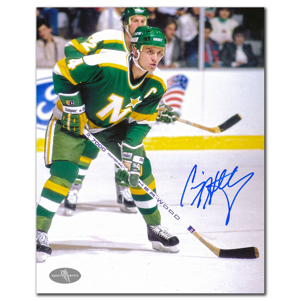 Craig Hartsburg Minnesota North Stars Autographed 8x10