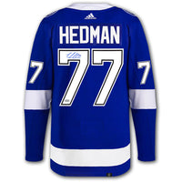 Victor Hedman Tampa Bay Lightning Adidas Pro Autographed Jersey