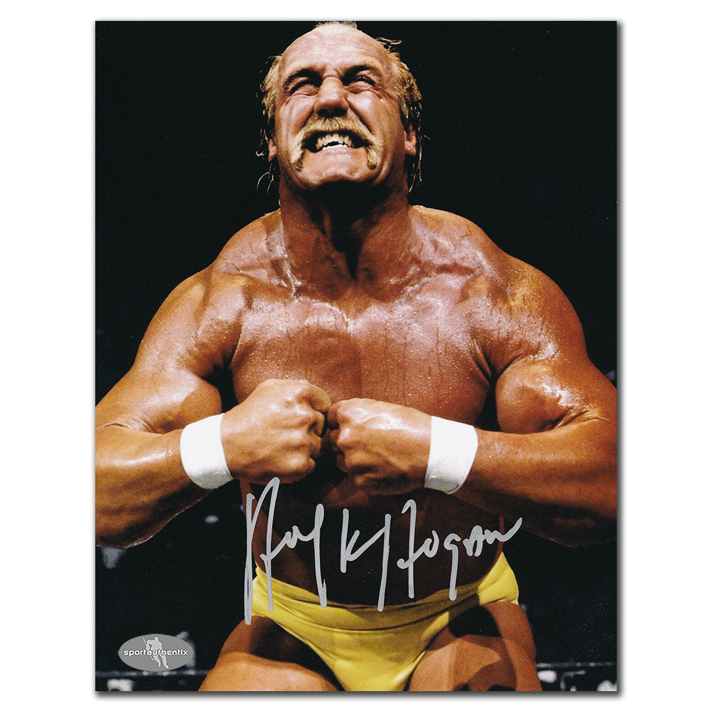 Hulk Hogan WWE Wrestling HULKSTER Autographed 8x10