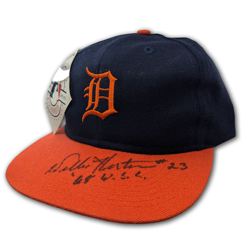 Willie Horton Detroit Tigers 1968 WS Champ Autographed Baseball Cap