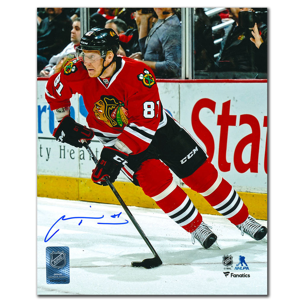 Marian Hossa Chicago Blackhawks BREAKOUT Autographed 8x10