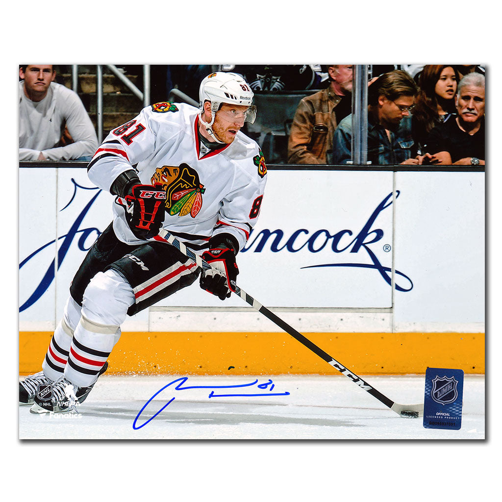 Marian Hossa Chicago Blackhawks RUSH Autographed 8x10