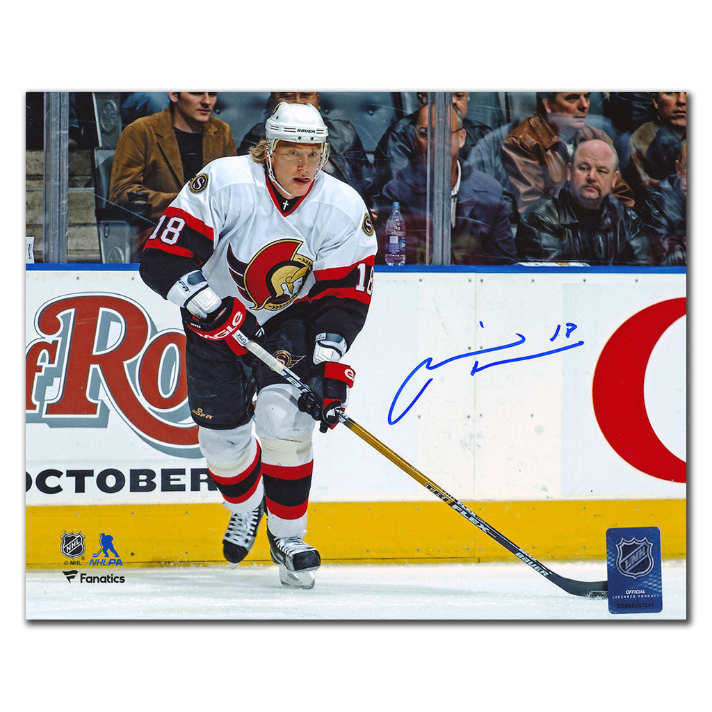 Marian Hossa Ottawa Senators Autographed 8x10