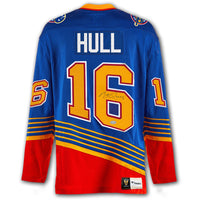 Brett Hull St. Louis Blues Fanatics Vintage Autographed Jersey