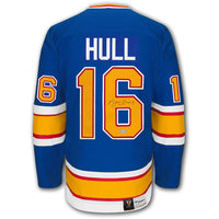 Brett Hull St. Louis Blues Retro Fanatics Vintage Autographed Jersey