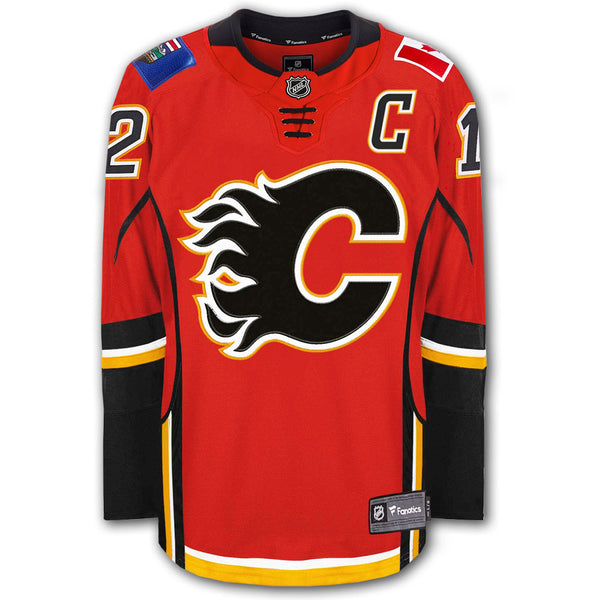 Jarome Iginla Calgary Flames Fanatics Breakaway Autographed Jersey