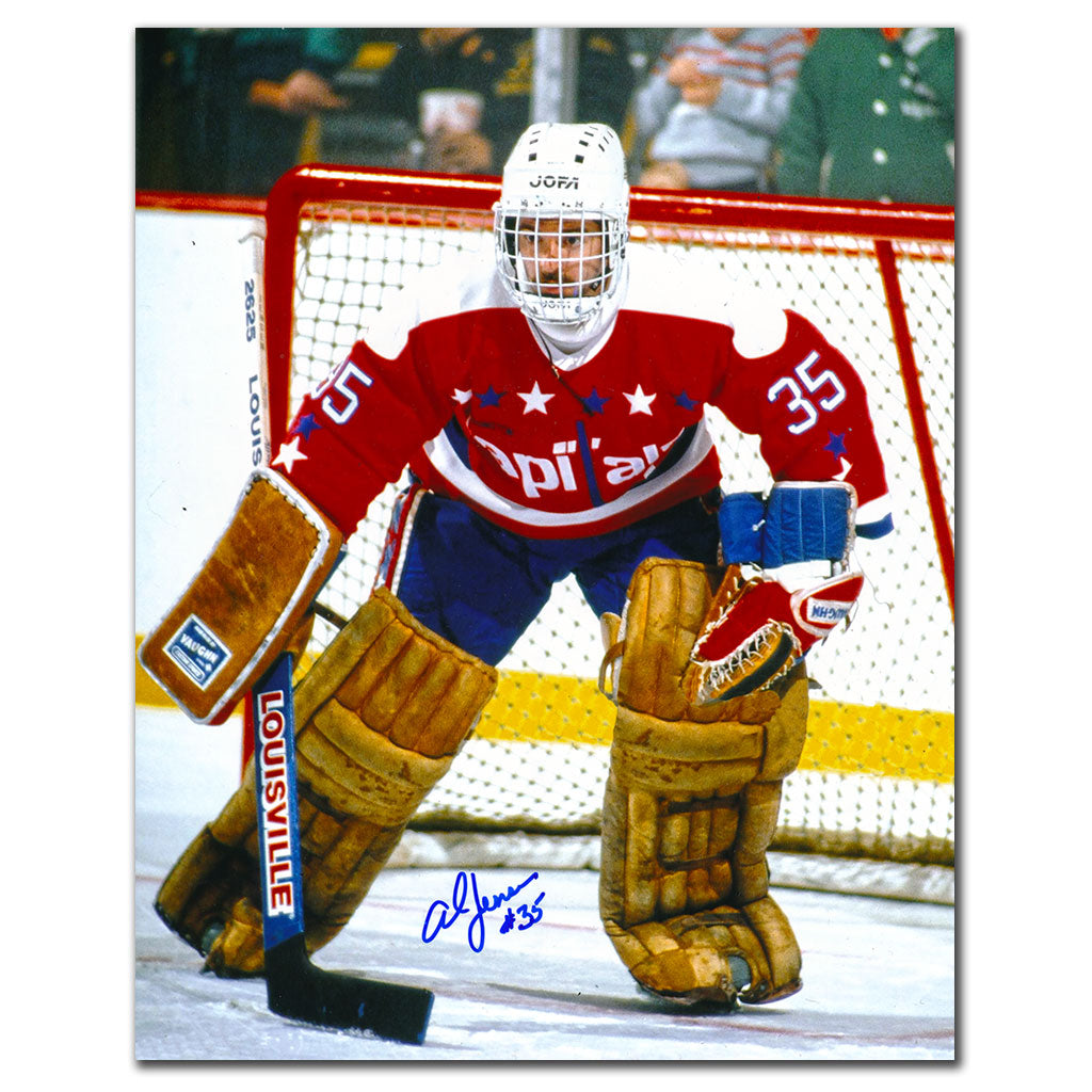 Al Jensen Washington Capitals Autographed 8x10