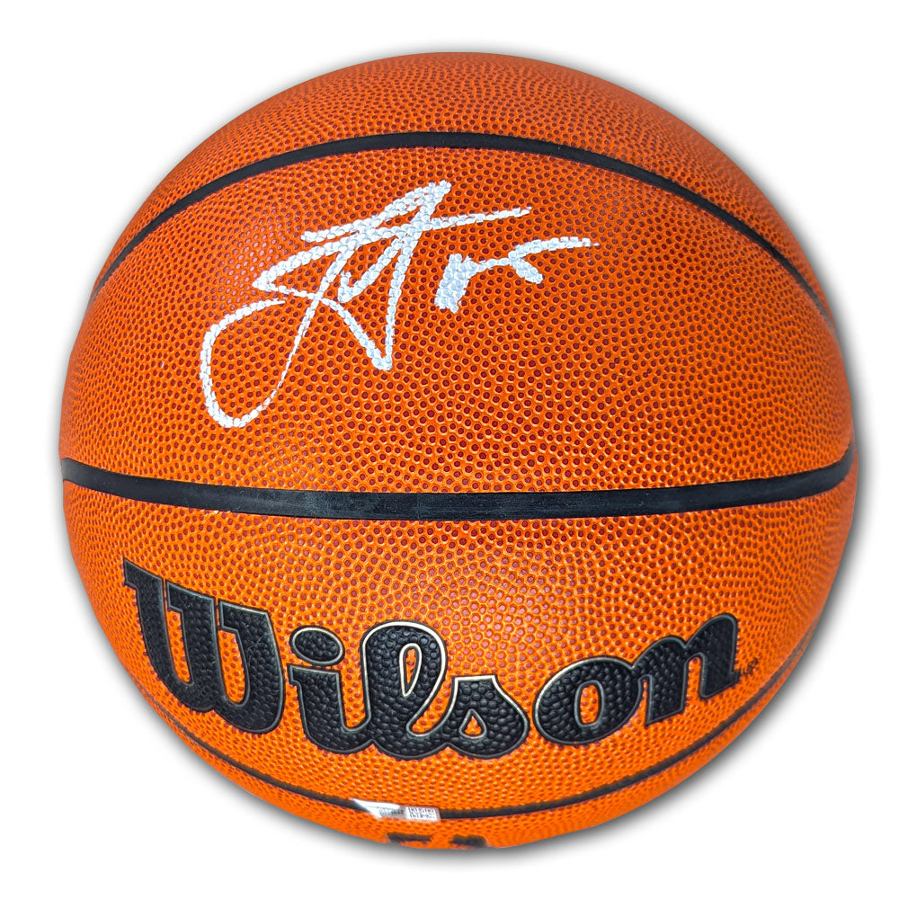 Nikola Jokic Autographed Wilson NBA Basketball Fanatics