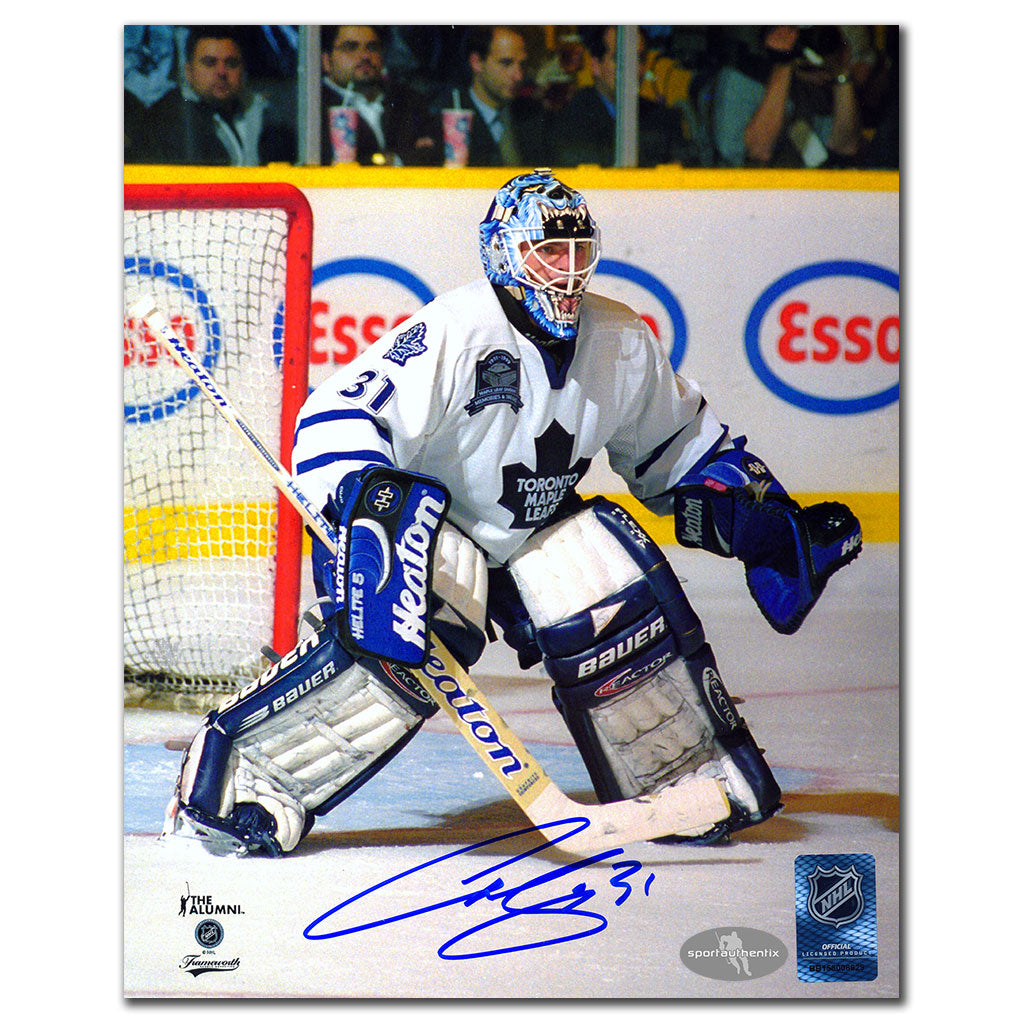 Curtis Joseph Toronto Maple Leafs FOCUSED Autographed 8x10