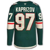 Karill Kaprizov Minnesota Wild Fanatics Premium Autographed Jersey