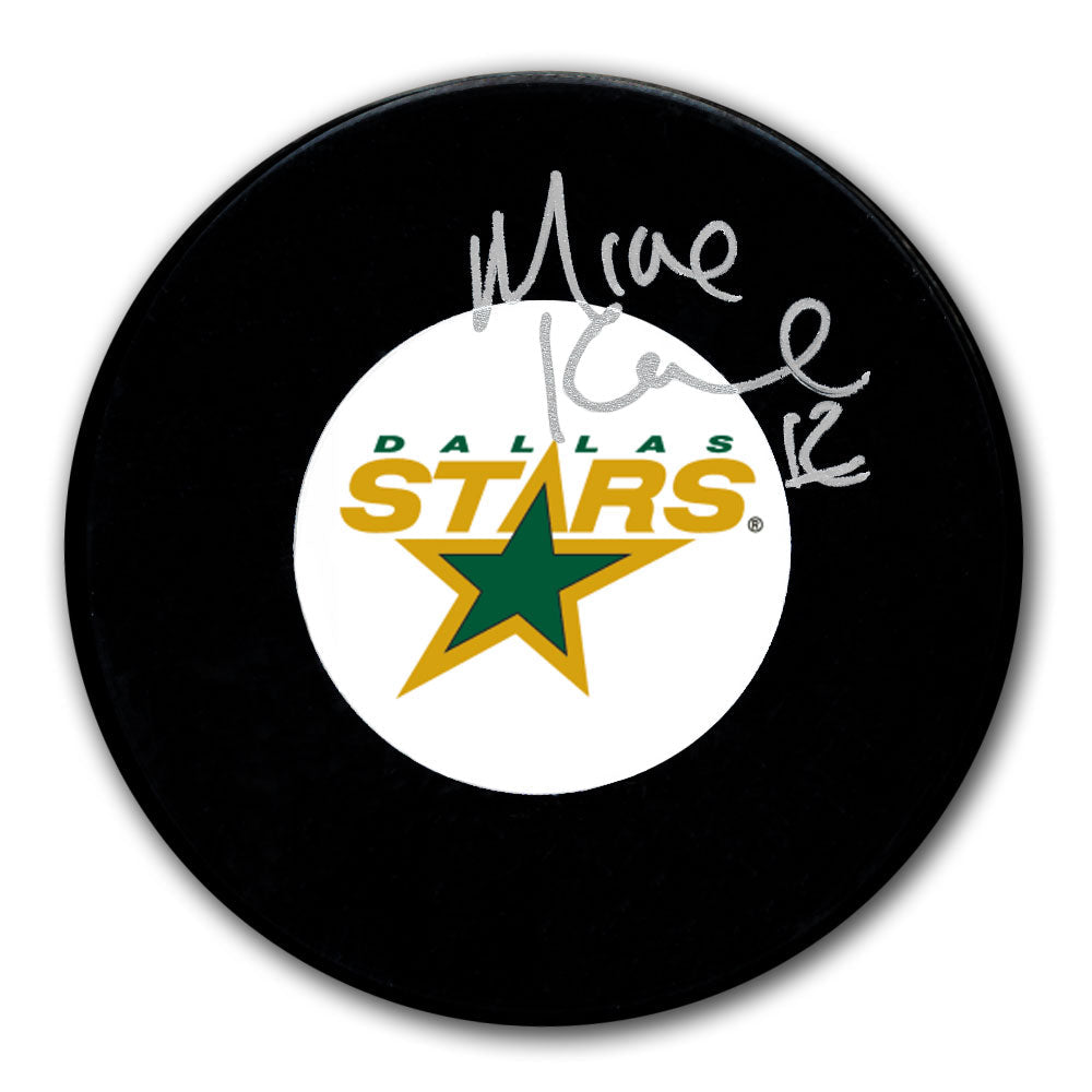 Rondelle autographiée des Stars de Dallas de Mike Keane