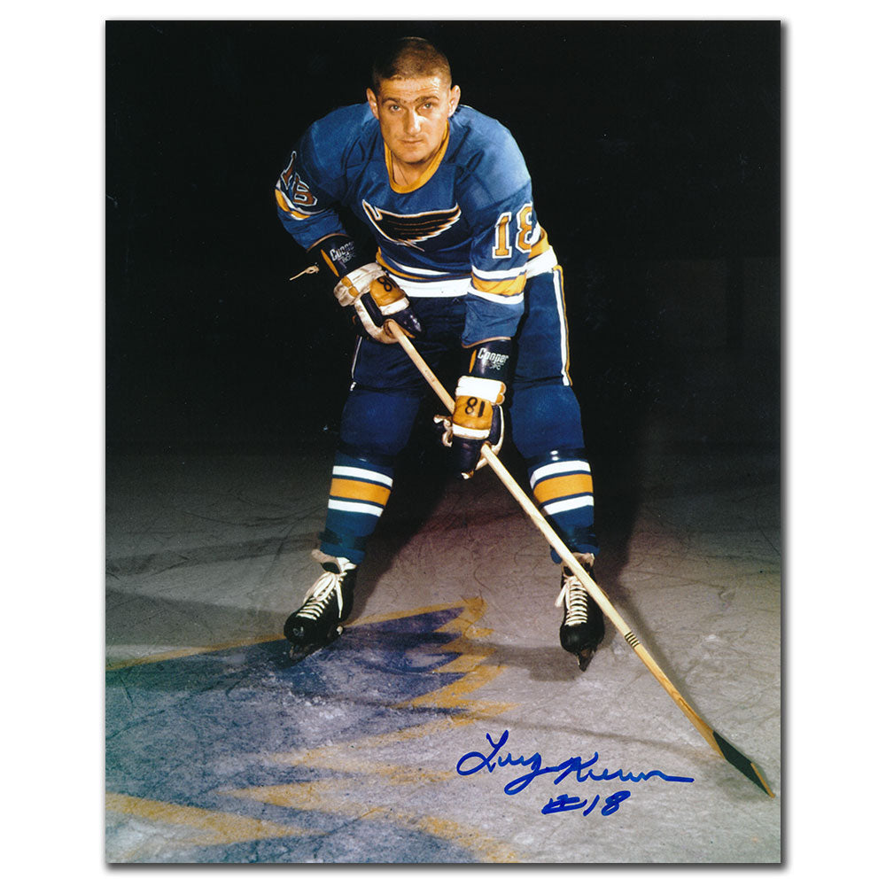 Larry Keenan St. Louis Blues Autographed 8x10