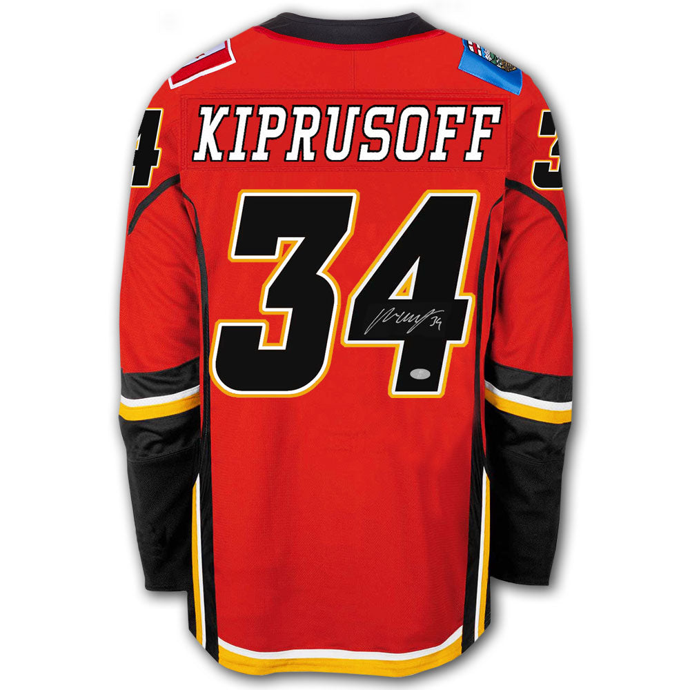 Calgary flames kiprusoff jersey on sale