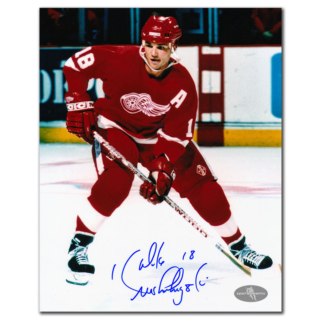 Mike Krushelnyski Detroit Red Wings Autographed 8x10