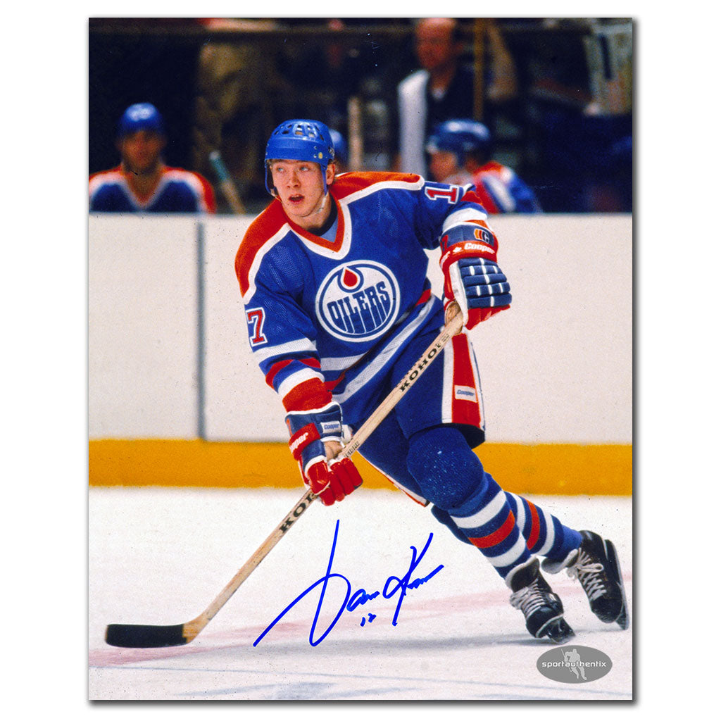 Jari Kurri Edmonton Oilers RUSH Autographed 8x10