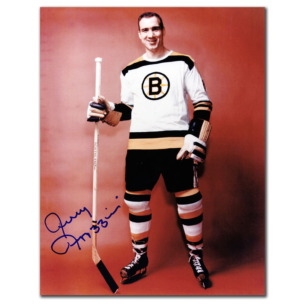 Jerry Toppazzini Boston Bruins Autographed 8x10 Photo