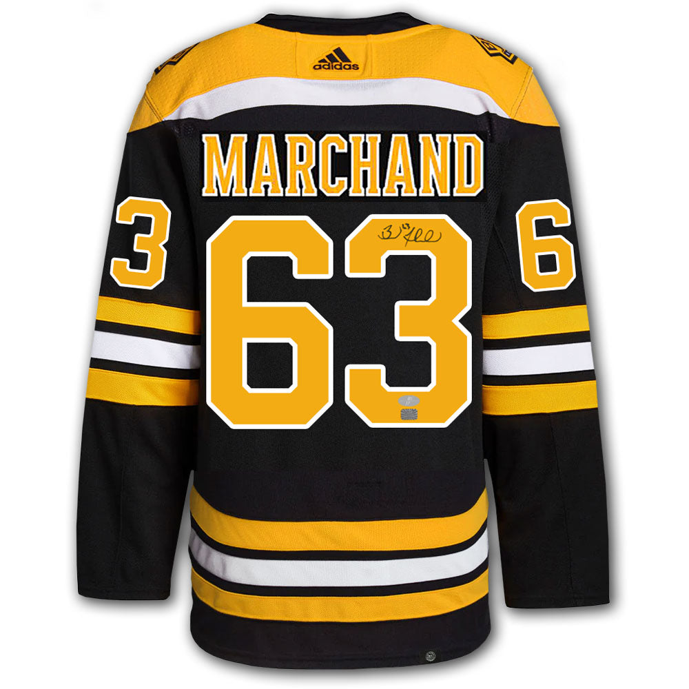 Brad Marchand Boston Bruins Adidas Pro Autographed Jersey