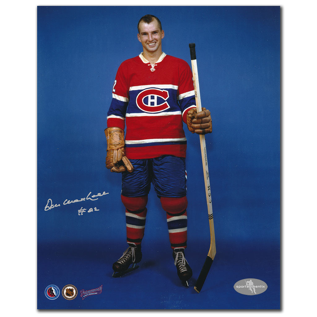 Don Marshall Montreal Canadiens Autographed 8x10