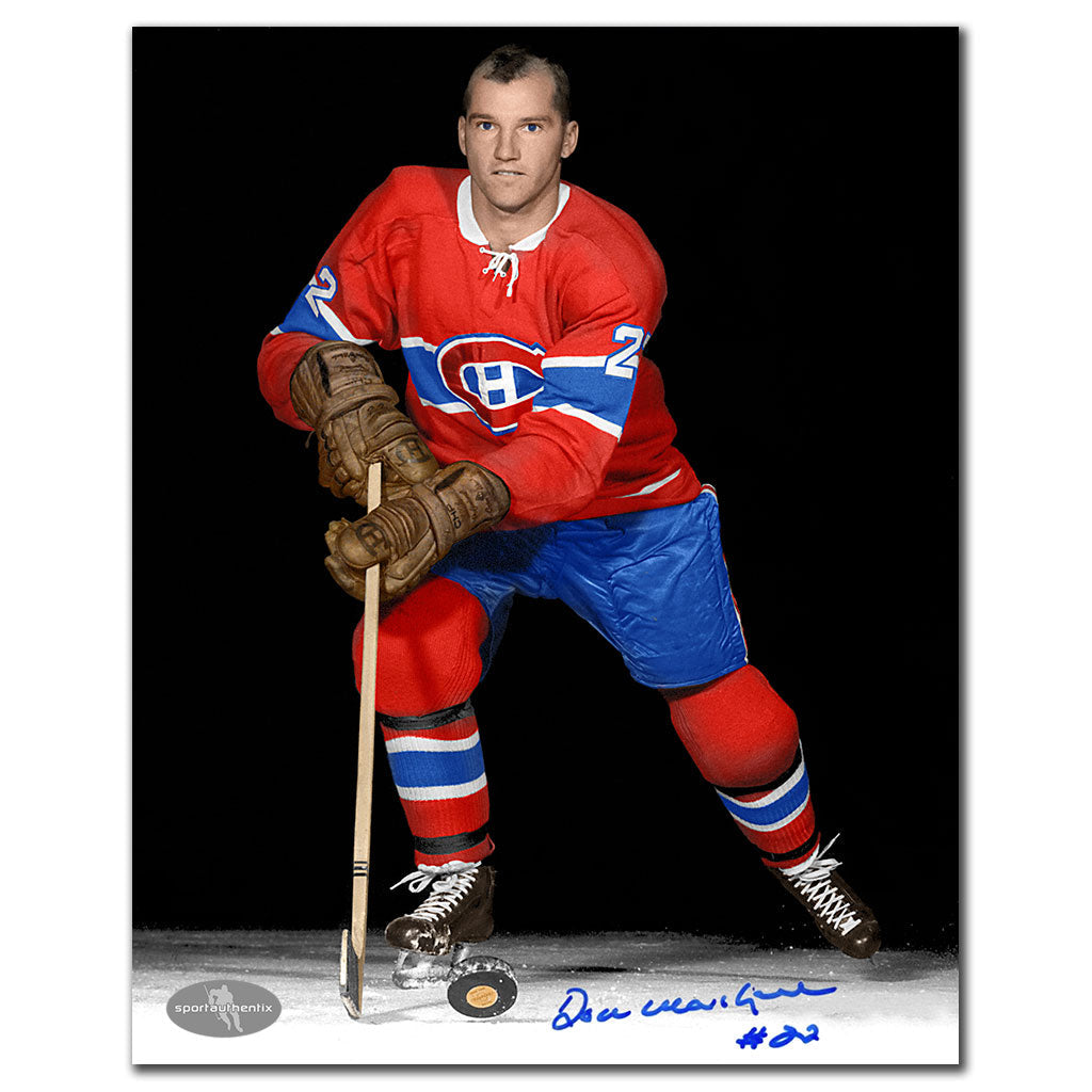 Don Marshall Montreal Canadiens Autographed 8x10