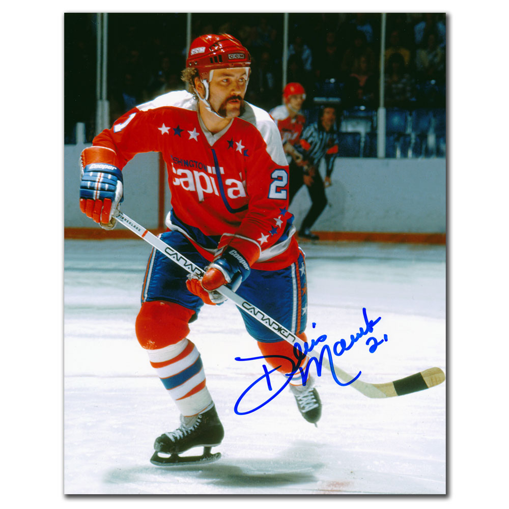 Dennis Maruk Washington Capitals RUSH Autographed 8x10