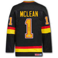 Kirk McLean Vancouver Canucks CCM Autographed Jersey