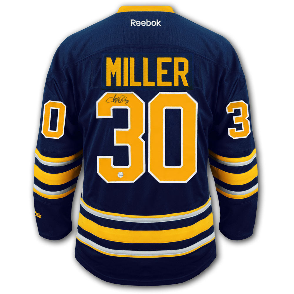 Ryan Miller Buffalo Sabres Reebok RBK Premier Autographed Jersey