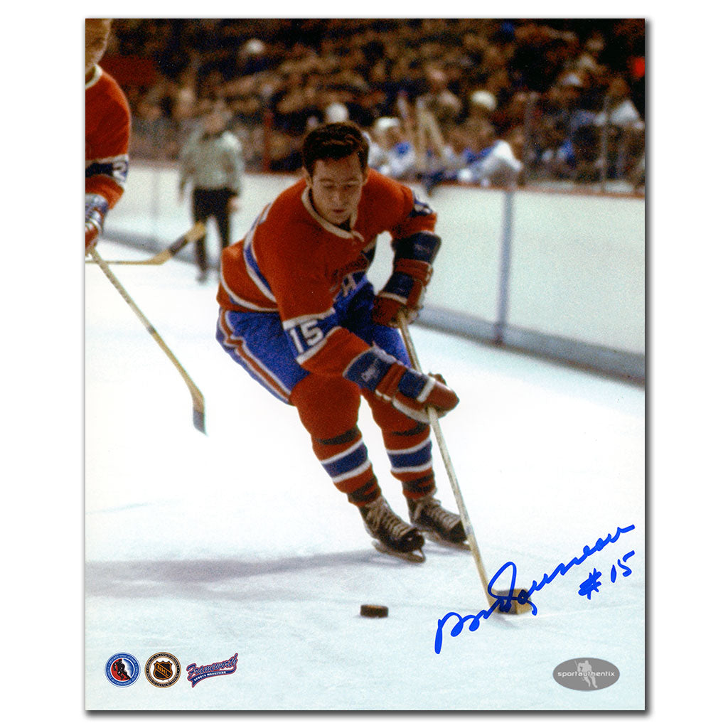 Bobby Rousseau Montreal Canadiens Autographed 8x10 Photo