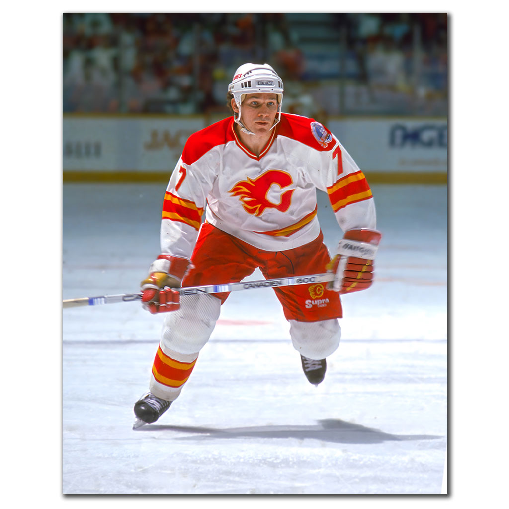 Joe Mullen Pre-Order Calgary Flames Autographed 8x10 (2)